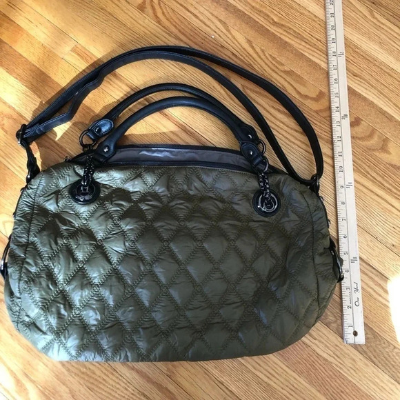 None Handbags - Army green crossbody bag